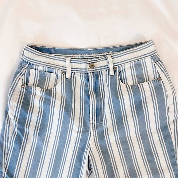American Eagle Outfitters Striped Jeans - Never Worn - Picture 2 of 8